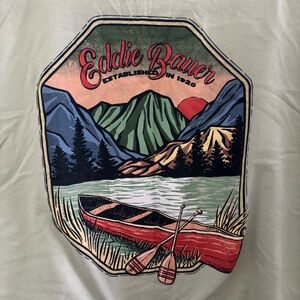 Eddie Bauer XXL t shirt green